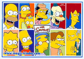    The Simpsons (2007, Kinder Merendero)