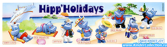    Hipp'Holidays (2001, Kinder Joy)