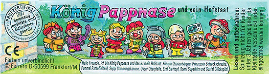        Konig Pappnase und sein Hofstaat (1999)