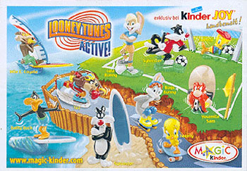     Looney Tunes Active (2008, Kinder Joy)