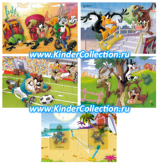    (-) - Looney Tunes UN 079-083 (Eu-puzzle)