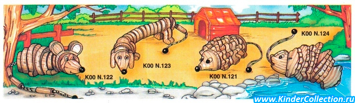      Tierische Glucksbringer K00n121-124 (2000)