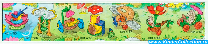      Lustige Tierkinder K01 n.53-59 (2000)