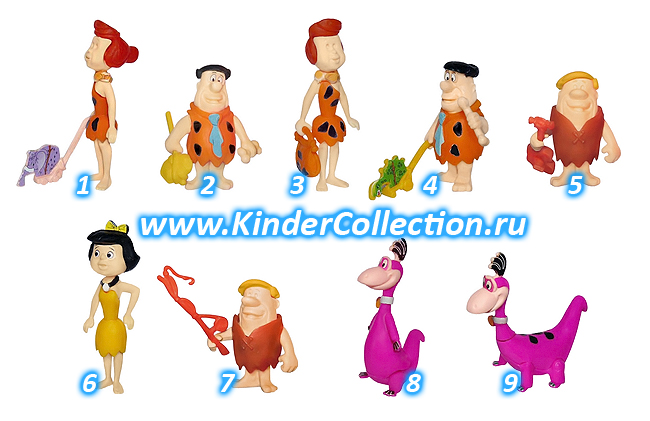  () - The Flintstones K95n.068-076 (Spielzeug)