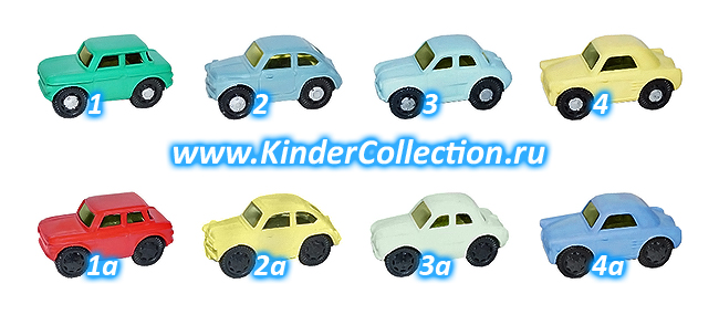   () - Kleinwagen K96 n.099-102 (Spielzeug)