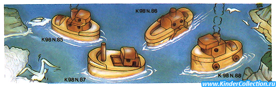     Holzschiffe  K98 n.85-88 (1997)