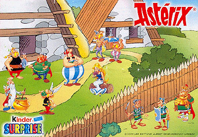 Французский вкладыш серии Asterix (2003)