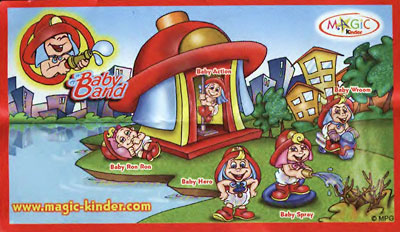 Вкладыш к серии Baby Bande