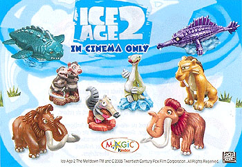 Европейский вкладыш серии Ice Age 2 (2006)