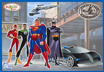 Нейтральный вкладыш серии Justice League (2007)