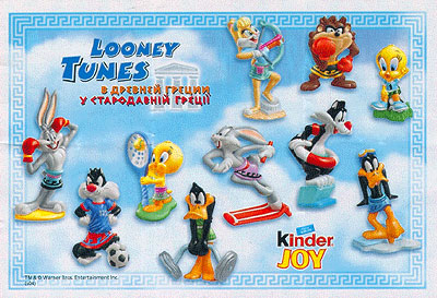 Российско-украинский вкладыш серии Looney Tunes в Древней Греции (2004)