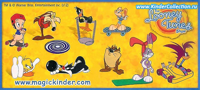 Нейтральный европейский вкладыш серии The Looney Tunes Show (2012)