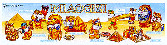 Оригинальный итальянский вкладыш серии Miaogizi (1997)