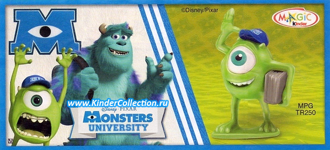 Инструкция к игрушке TR250 (Monsters University)