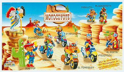 итальянский вкладыш серии Motocoyote (2004)