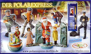 Немецкий вкладыш серии Der Polarexpress (2004)