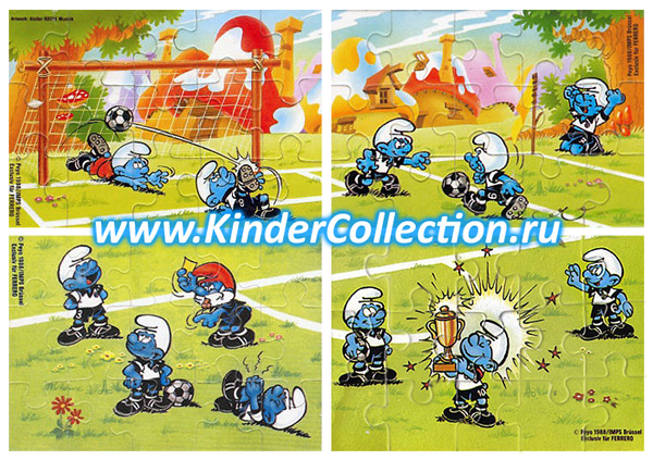 - - Die Fussball Schlumpfe