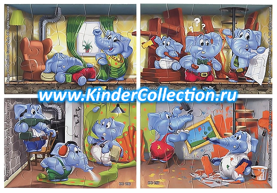 - - Die Heimwerker Elefanten DC 194-197
