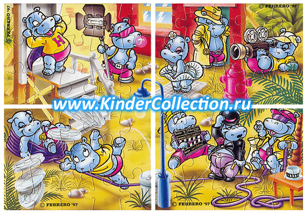    - Die Happy Hippo Hollywood Stars