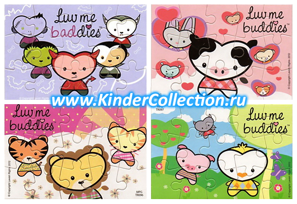  -2 (-) - Luv me buddies TR094-097 (Eu-puzzle)