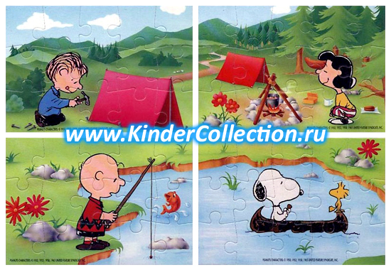    (-) - Peanuts Camping (Eu-puzzle)