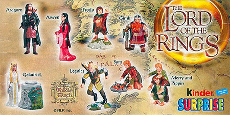 Английский вкладыш серии The lord of the rings (2002)