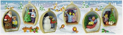 Итальянский вкладыш к серии Weihnachtsbaumschmuck 1997 года