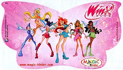 Немецкий вкладыш серии WinX Club (2006)