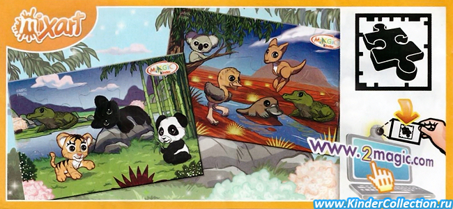 Mixart Tierpuzzle FT075-076 (Spielzeug)