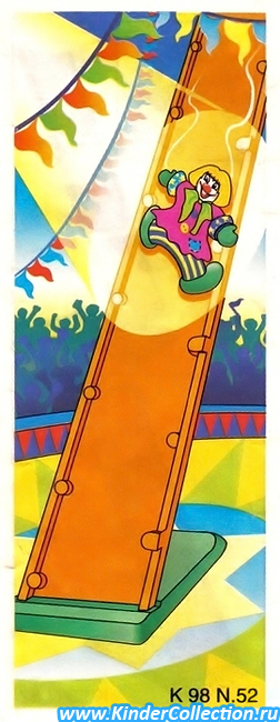 Clown an Kletterwand K98 n.052 (Spielzeug)