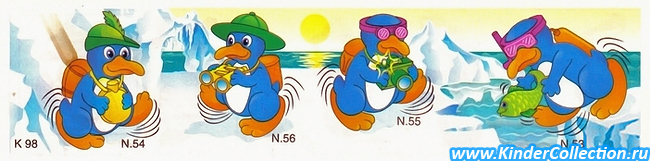 Eiskalte Typen K98 n.053-056 (Spielzeug)