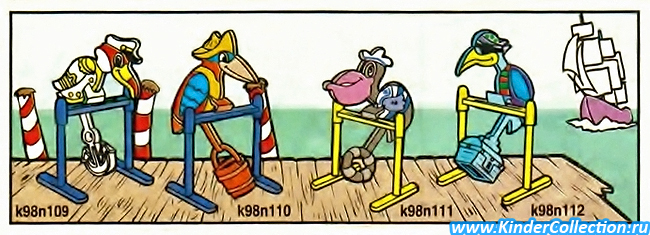 Seeleute K98 n.109-112 (Spielzeug)