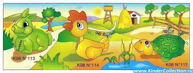 Die drei von der Sonnenfarm K98 n.113-115 (Spielzeug)