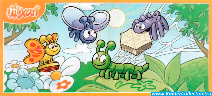 Hilfreiche Insekten SD082-083, 122-123 (Spielzeug)