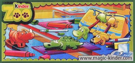 Нейтральный вкладыш к серии сборных игрушек Buro Tiere DE 250-253 (2010)