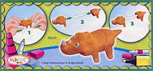 Вкладыш к одной из игрушек серии Buro Tiere DE 250-253 (2010)