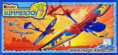 Европейский нейтральный вкладыш к серии сборных игрушек Clip Flugzeuge DE 260 (2010)