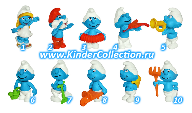 ������ (������) - Schlumpfe K97 n.59-68 (Spielzeug)