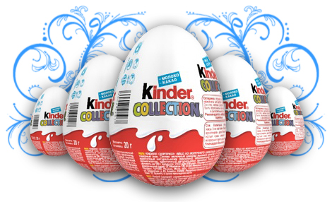 KinderCollection - on-line каталог игрушек из шоколадных яиц Киндер Сюрприз